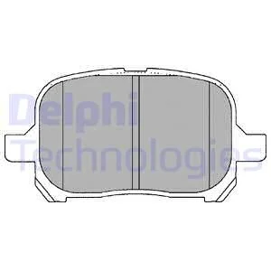 Тормозные колодки дисковые TOYOTA Camry "F "96-01 Delphi LP1144