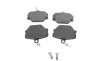 Колодки тормозные (передние) Smart Cabrio 00-04/City Coupe 98-04/Roadster 03-05/Fortwo 04- (Bosch) Delphi LP1465 (фото 1)