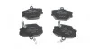 Колодки тормозные (передние) Smart Cabrio 00-04/City Coupe 98-04/Roadster 03-05/Fortwo 04- (Bosch) Delphi LP1465 (фото 2)