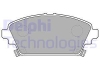 Тормозные колодки, дисковые Delphi LP1503 (фото 1)