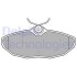 Тормозные колодки дисковые JAGUAR/LINCOLN XJ/S-Type/LS "R "98-09 Delphi LP1505 (фото 1)