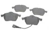 Колодки тормозные (передние) Audi A3/TT/Seat Leon/Skoda Octavia/VW Golf 96-10 (+датчик)(Continental) Delphi LP1525 (фото 1)