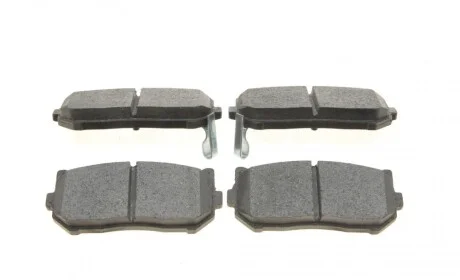 Колодки тормозные (передние) Kia Shuma 94-05/Carens 99-07 (Sumitomo) (+ датчик) Delphi LP1528