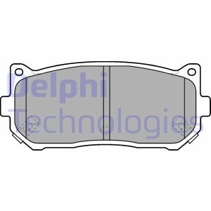 Тормозные колодки, дисковые Delphi LP1528