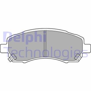 Тормозные колодки, дисковые Delphi LP1545 (фото 1)