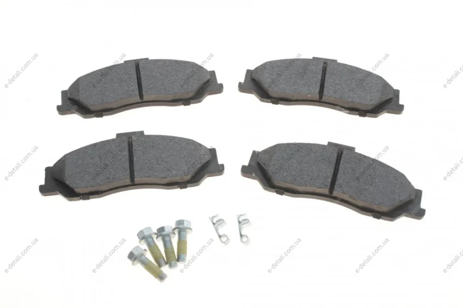 Колодки тормозные (передние) Ford Ranger 99-12/Mazda B-serie 99-06/BT-50 06- Delphi LP1555 (фото 1)