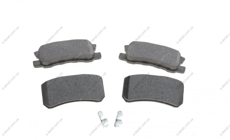 Колодки тормозные (задние) Mitsubishi Outlander/Lancer/Pajero 00- (Akebono) Delphi LP1691 (фото 1)