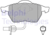 Гальмівні колодки, дискові Delphi LP1706 (фото 1)