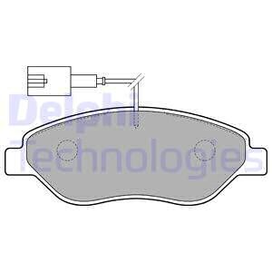 Гальмівні колодки, дискові Delphi LP1720