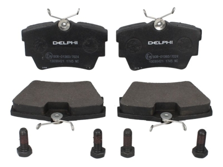 Комплект тормозных колодок Delphi LP1745