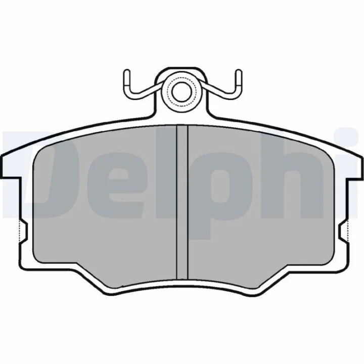 Комплект гальмівних колодок з 4 шт. дисків Delphi LP179 (фото 1)