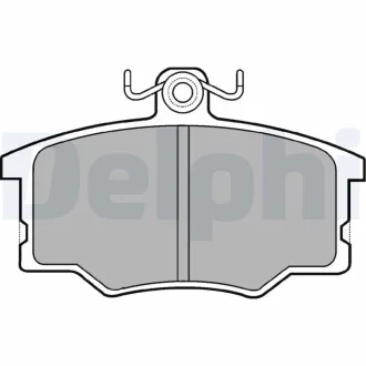 Комплект гальмівних колодок з 4 шт. дисків Delphi LP179