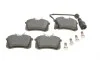 Колодки тормозные (задние) VW Polo 01-/Skoda Fabia 99-08/Seat Cordoba/Ibiza 02-09 (Trw) (+ датчик) Delphi LP1815 (фото 4)