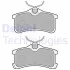 Тормозные колодки дисковые TOYOTA Avensis/Corolla "R Delphi LP1917 (фото 1)