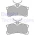 Тормозные колодки дисковые TOYOTA Avensis/Corolla "R Delphi LP1917 (фото 2)