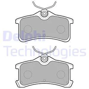 Тормозные колодки дисковые TOYOTA Avensis/Corolla "R Delphi LP1917