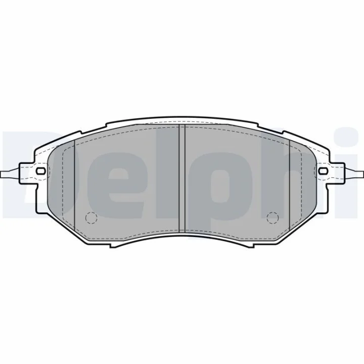 Гальмівні колодки дискові SUBARU Forester/Legacy/Outback/Tribeca "F "04>> Delphi LP1941 (фото 1)