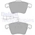 Колодки тормозные (передние) VW Touareg 2.5TDI 03-10 (с датчиком) Delphi LP1950 (фото 1)