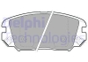 Тормозные колодки, дисковые Delphi LP1974 (фото 1)