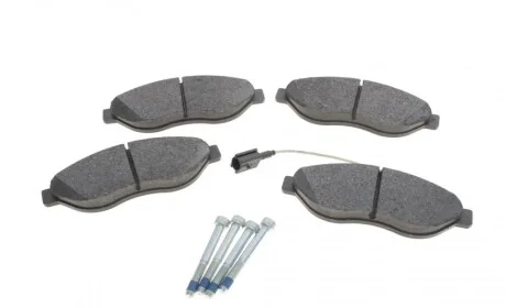 Колодки гальмівні (передні) Citroen Jumper/Fiat Ducato/Peugeot Boxer 06- (Brembo)/(з датчиком) Delphi LP1992