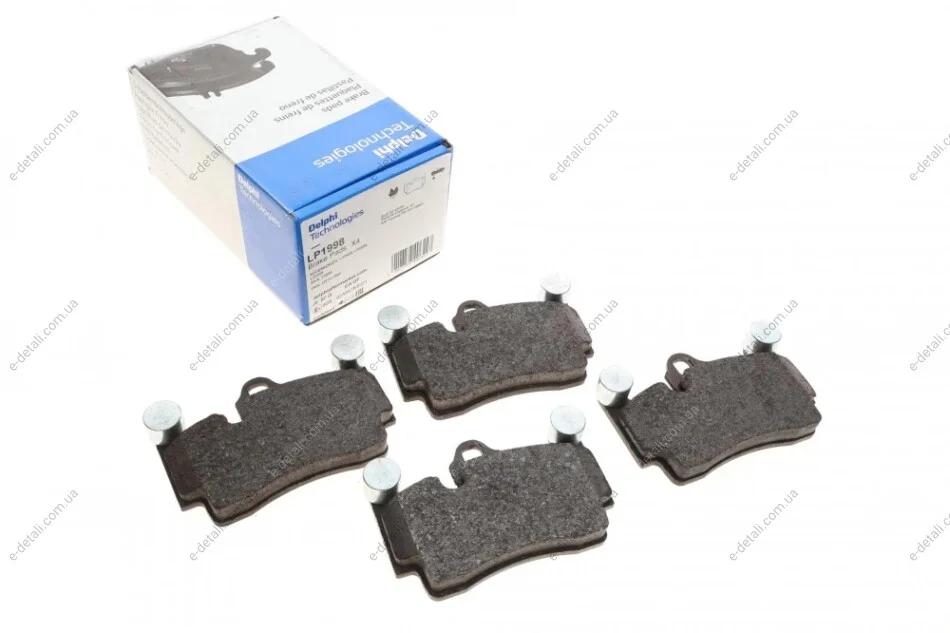 Колодки тормозные (задние) Audi Q7 06-15/VW Touareg/Porsche Cayenne 02-10 Delphi LP1998 (фото 1)