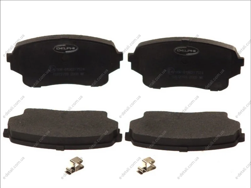 Тормозные колодки дисковые SUZUKI Grand Vitara "F "01-05 Delphi LP2000 (фото 1)