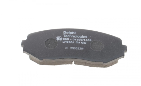 Тормозные колодки, дисковые Delphi LP2001