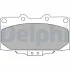 A_Гальмівні колодки дискові SUBARU Impreza "F "00-07 - знято з виробництва Delphi LP2044 (фото 1)