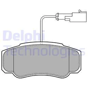Тормозные колодки, дисковые Delphi LP2054