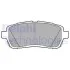Колодки гальмівні (передні) Ford Fiesta 08-/Mazda 2 07-15 (з прижимною пластиною) Delphi LP2069 (фото 1)
