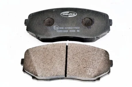 Тормозные колодки дисковые MAZDA CX-7/CX-9 "F "07>> Delphi LP2098