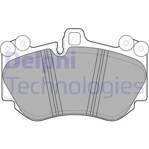 Тормозные колодки, дисковые Delphi LP2116