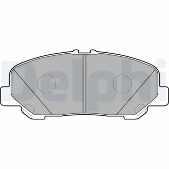 DELPHI TOYOTA колодки гальм. передн. PREVIA III 05- Delphi LP2119