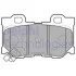Тормозные колодки дисковые INFINITI G "R "08>> Delphi LP2157 (фото 1)