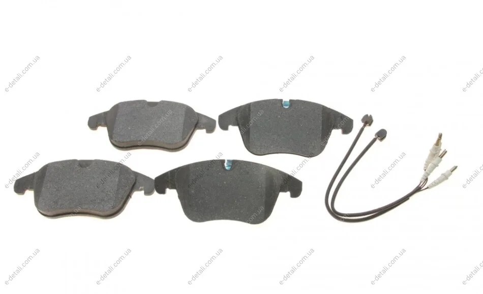 Колодки тормозные (передние) Citroen C5/ Peugeot 407/508 08- (с датчиками) Delphi LP2165 (фото 1)