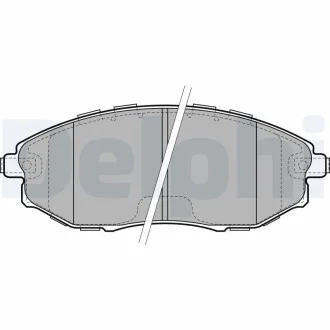 DELPHI CHEVROLET гальмів.колодки передн. Epica 06- Delphi LP2183