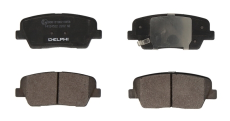 Тормозные колодки, дисковые Delphi LP2202 (фото 1)
