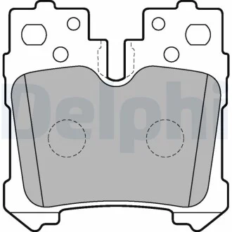 DELPHI TOYOTA гальмівні колодки задн.Lexus LS 06- Delphi LP2214