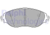 Тормозные колодки, дисковые Delphi LP2250 (фото 1)