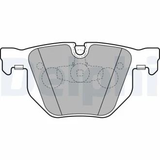 A_Гальмівні колодки дискові BMW 3(E90)/X1(E84) "R "05>> Delphi LP2256