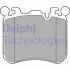 Тормозные колодки дисковые BMW X5(E70) "F "09>> Delphi LP2287 (фото 1)