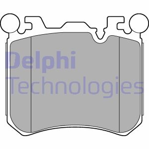 Гальмівні колодки, дискові Delphi LP2287