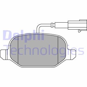 Гальмівні колодки, дискові Delphi LP2300