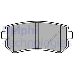 Гальмівні колодки, дискові Delphi LP2303 (фото 1)