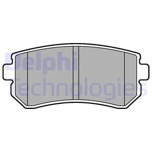 Гальмівні колодки, дискові Delphi LP2303