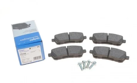 Колодки гальмівні (передні) Ford Fiesta VI 08-/Mazda 2 07-15 Delphi LP2306
