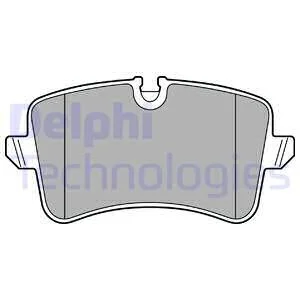 Тормозные колодки, дисковые Delphi LP2446