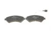Колодки гальмівні (передні) Citroen Jumper/Fiat Ducato/Peugeot Boxer 2.0-3.0HDi 06- R16(з датчиком) Delphi LP2492 (фото 5)