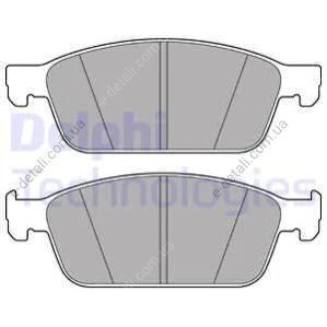 Колодки тормозные (передние) Ford Transit Connect II/Tourneo Connect 13-/Focus III 10-/Kuga II 12- Delphi LP2495 (фото 1)