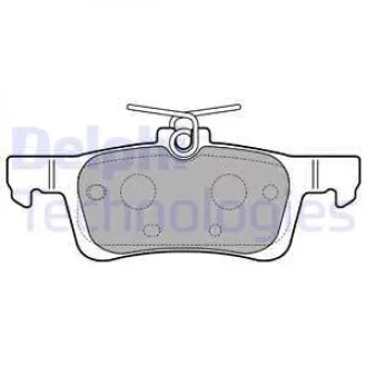 Тормозные колодки, дисковые Delphi LP2503